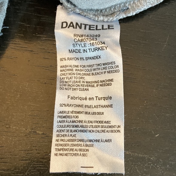 Dantelle ruffled rayon top - Picture 4 of 5